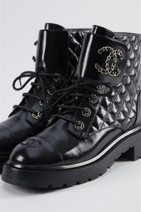 boots chanel mens allure|chanel quilted ankle boots.